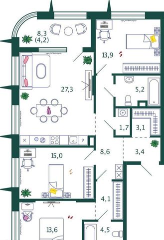 г Москва метро ЗИЛ ул Автозаводская 3/1 Корп. 1, 2, 3 фото