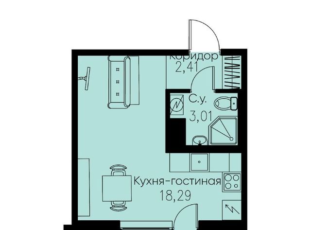 р-н Всеволожский г Кудрово ЖК Айди Кудрово 4 Улица Дыбенко, Заневское городское поселение фото