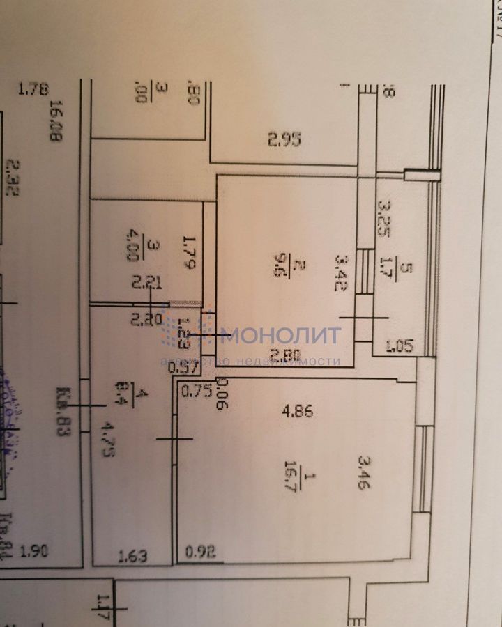 квартира г Нижний Новгород р-н Приокский ул Академика Сахарова 117к/1 фото 2