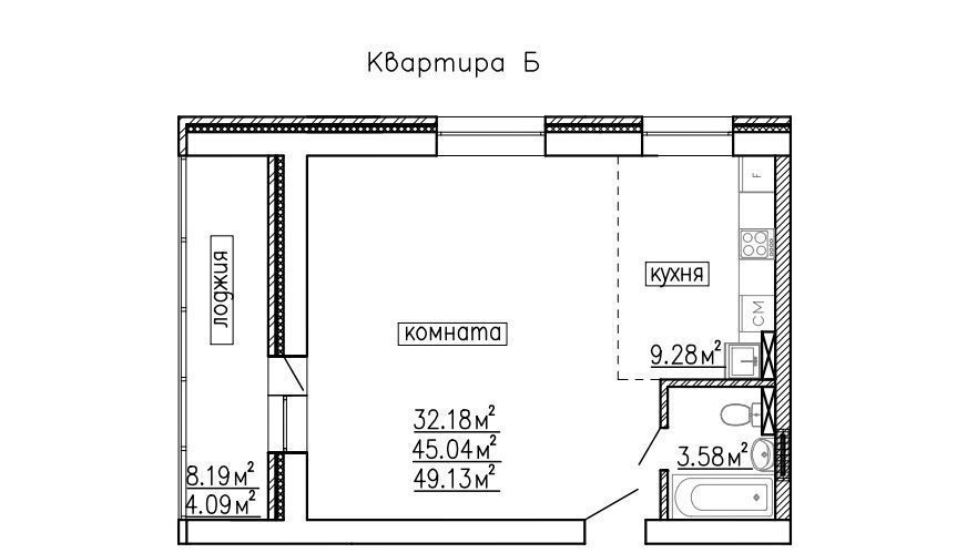 квартира г Старый Оскол фото 2