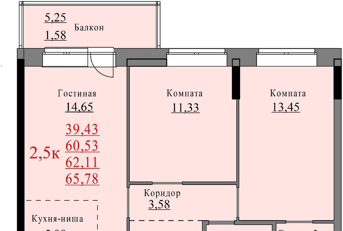 квартира г Ижевск р-н Устиновский ул Молодежная 107в фото 1