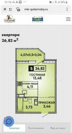квартира г Краснодар ул им. Героя Яцкова И.В. 12 Прикубанский округ фото 1