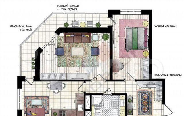 квартира г Краснодар ул им. Каляева 263 фото 3