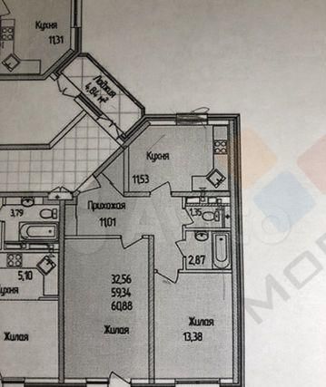 квартира г Краснодар ул им. Соколова М.Е. 86к/2 фото 25