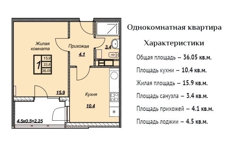 квартира р-н Анапский г Анапа фото 22