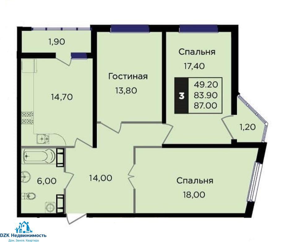 квартира г Краснодар ул им. Мачуги В.Н. 166а фото 10