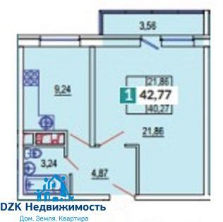квартира г Краснодар пр-кт им. писателя Знаменского 17 фото 6