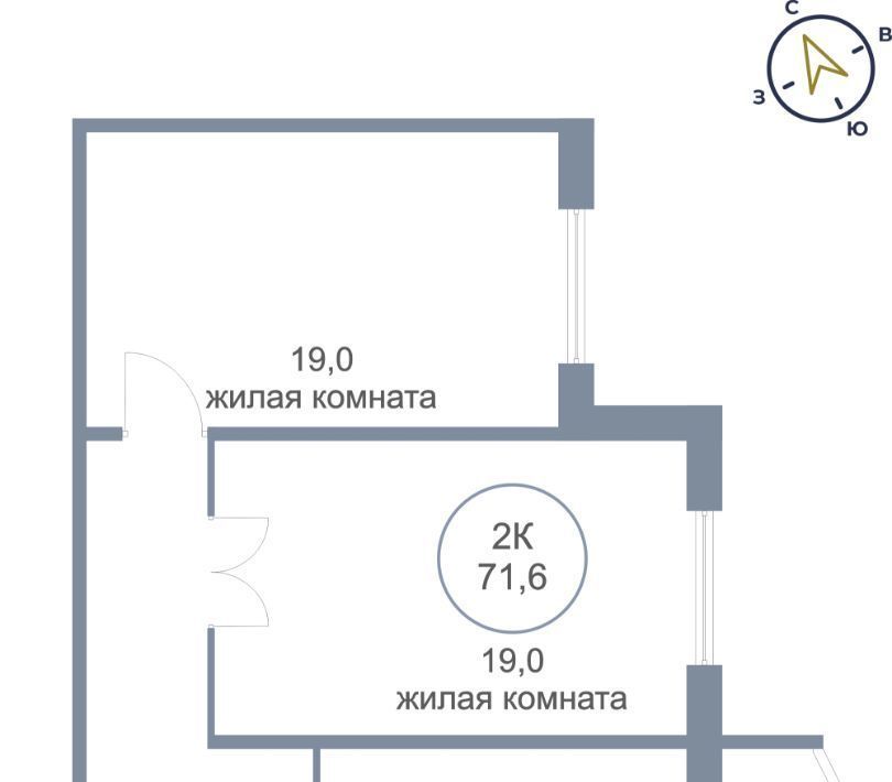 квартира г Сургут 22-й микрорайон ЖК Белые Ночи 22-й фото 1