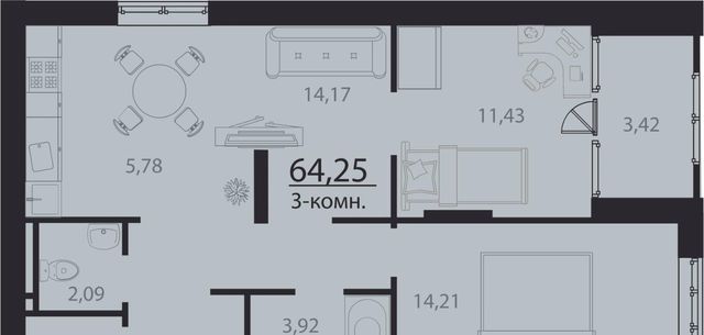 г Ульяновск р-н Заволжский Новый Город ЖК Атмосфера 3 17-й кв-л фото