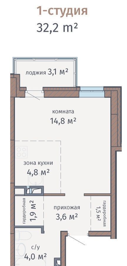 квартира г Пермь р-н Свердловский ул Максима Горького 86 фото 1