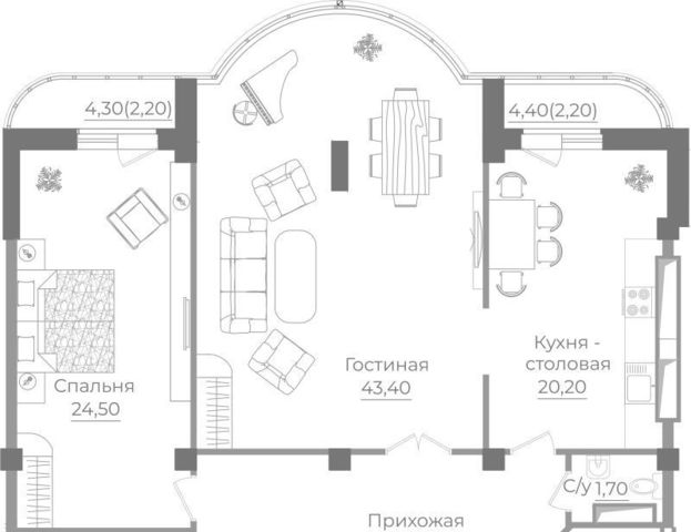 г Ростов-на-Дону р-н Ворошиловский пр-кт Михаила Нагибина 38 фото