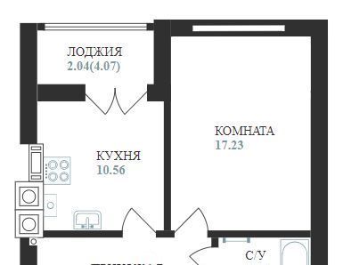 квартира р-н Светлогорский г Светлогорск ул Яблоневая 17к/3 фото