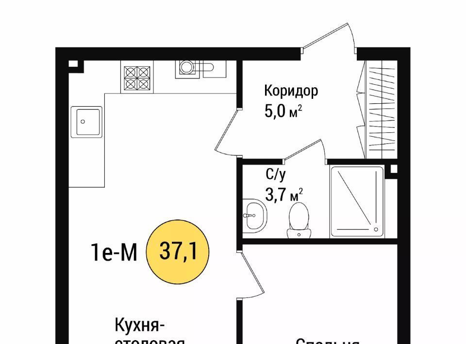 квартира г Астрахань р-н Советский ЖК «Зацаревье квартал» фото 1