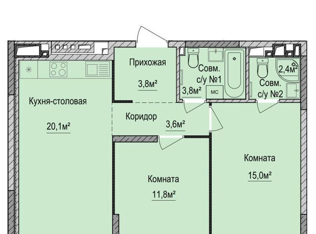 р-н Устиновский Аэропорт ЖК «Финский квартал» жилрайон фото