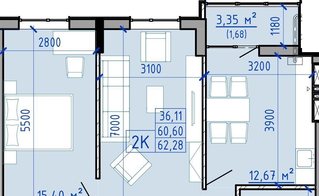 квартира г Батайск ул Комсомольская 135к/2 фото 1