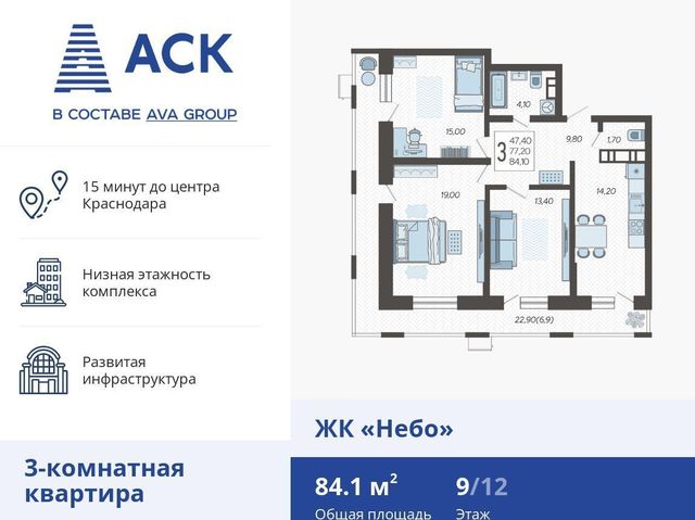 г Краснодар р-н Прикубанский ул Ярославская 4 д. 115 фото