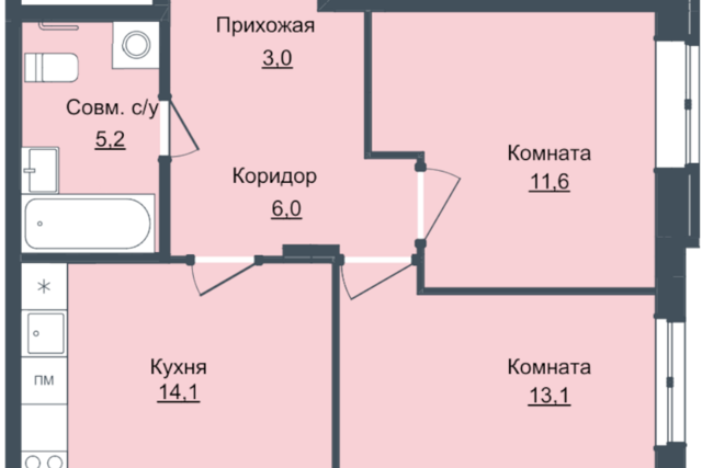 р-н Октябрьский ул Фруктовая 6 фото