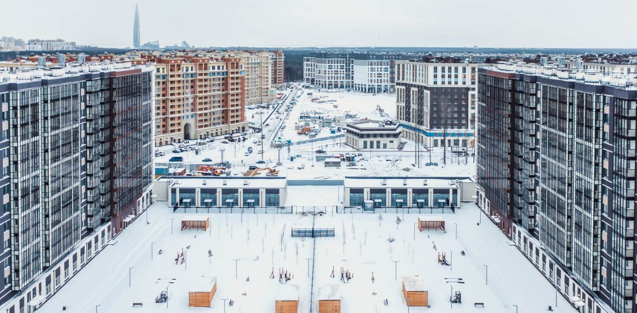 квартира г Санкт-Петербург метро Комендантский Проспект пр-кт Авиаконструкторов 61 фото 17