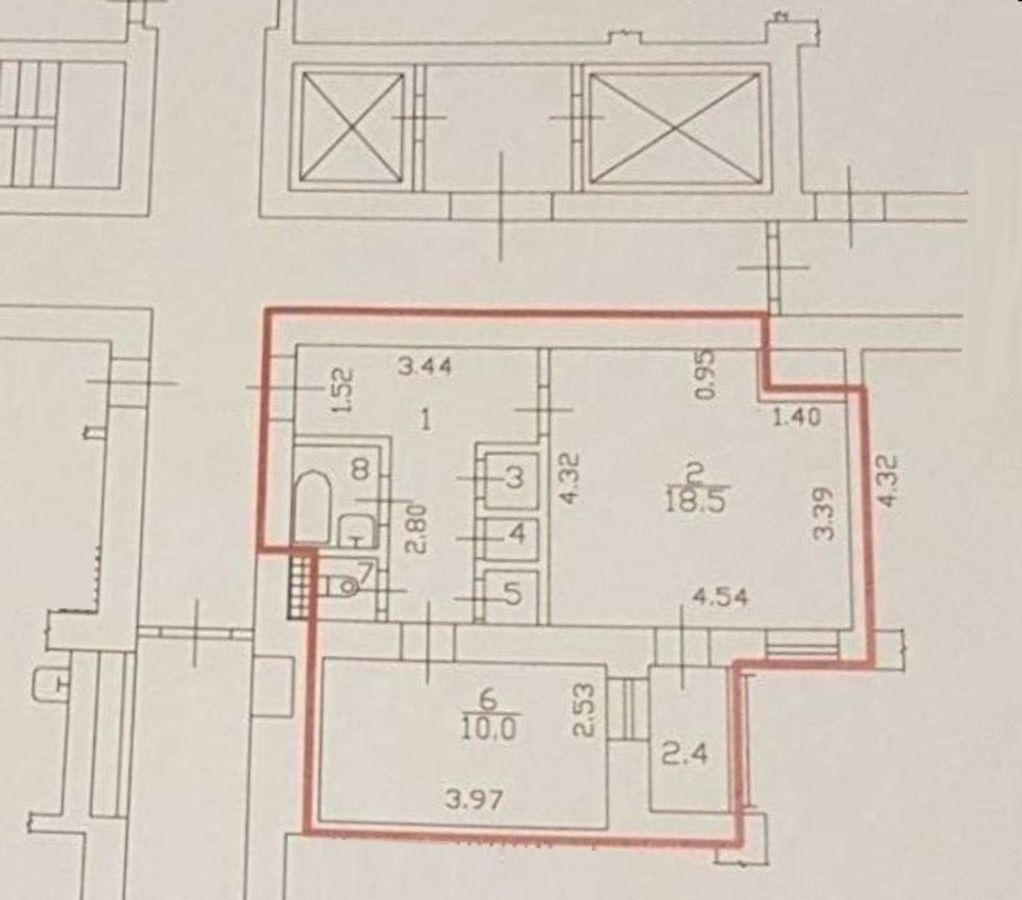 квартира г Санкт-Петербург метро Комендантский Проспект ул Ильюшина 15к/2 фото 2