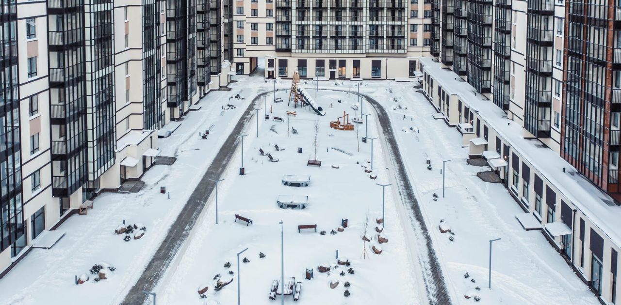 квартира г Санкт-Петербург метро Комендантский Проспект пр-кт Авиаконструкторов 63 фото 24