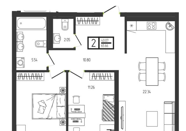 р-н Кировский дом 24 фото