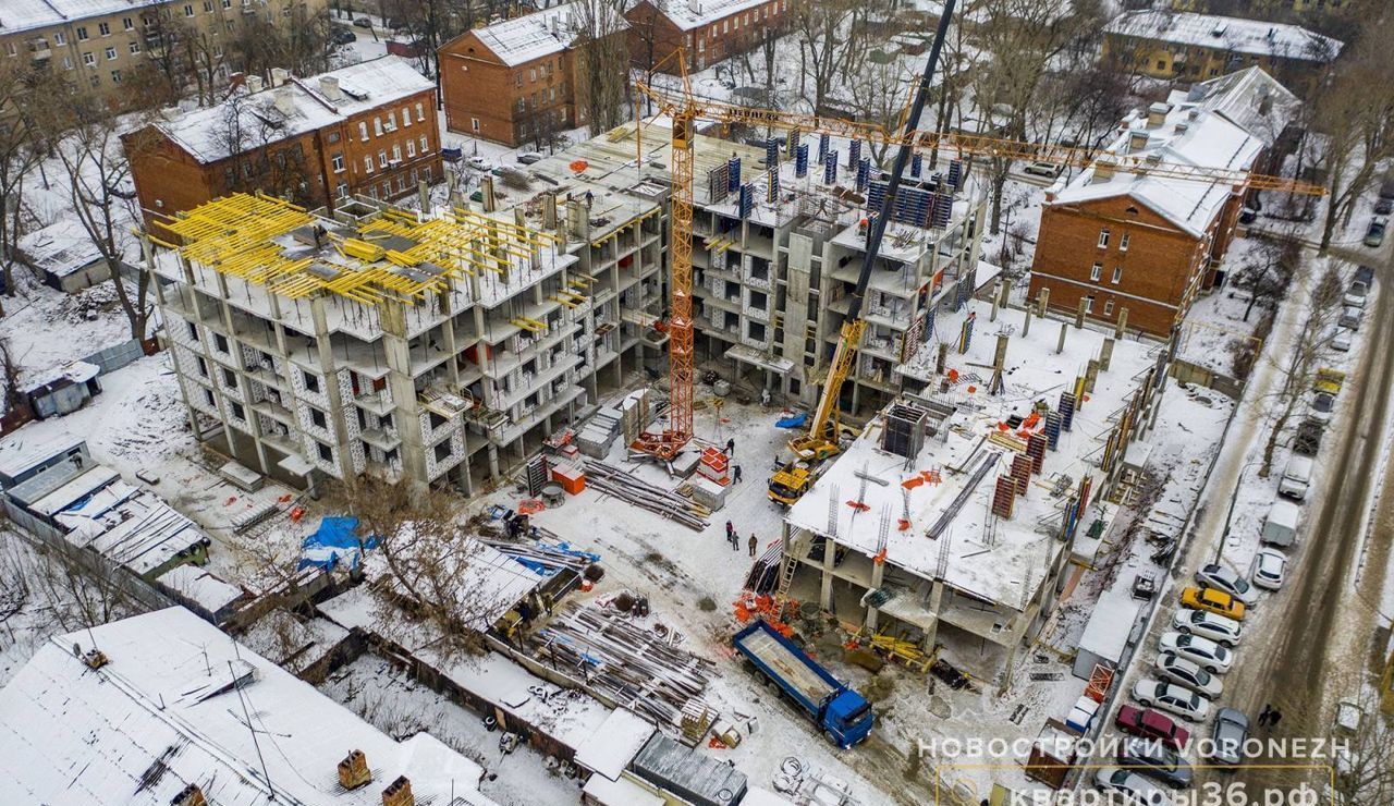 квартира г Воронеж р-н Ленинский Песчаный Лог ул Краснознаменная 109/1 Клубный дом на Краснознамённой «Дом Офицеров» фото 3