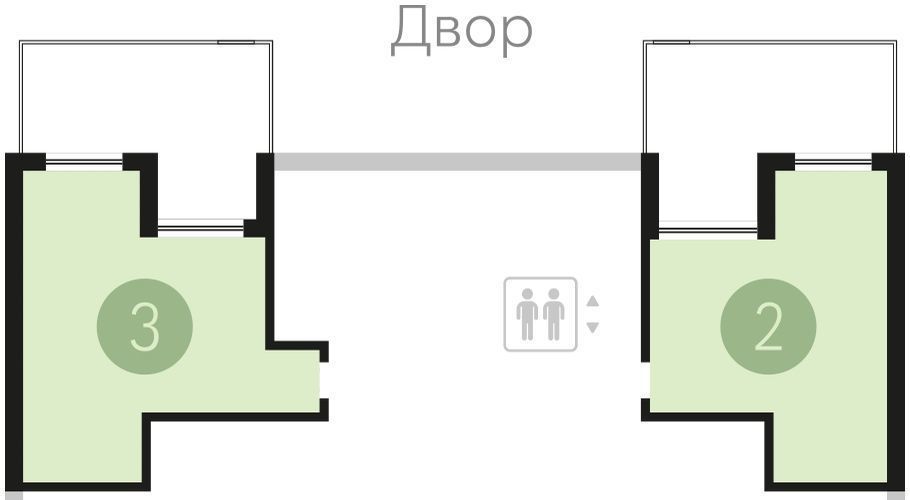 квартира г Тюмень р-н Центральный ЖК «Европейский квартал» с 34/11 фото 17