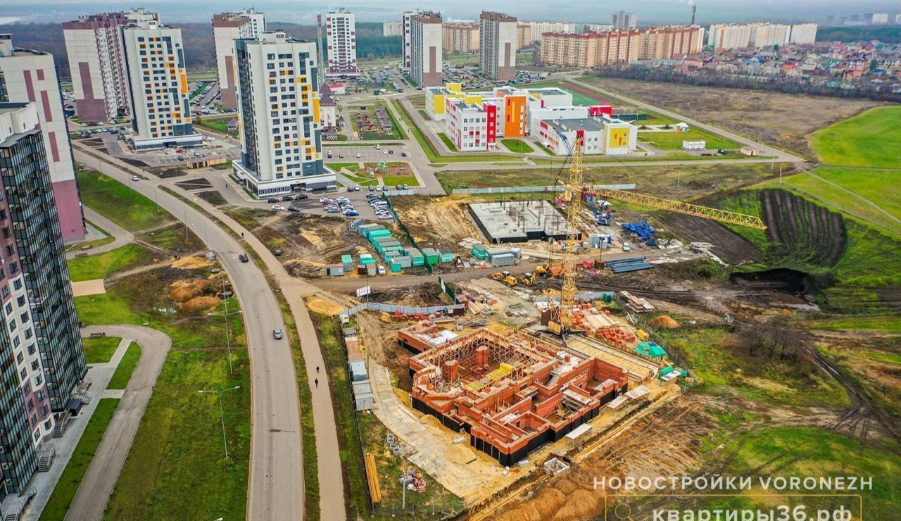 квартира г Воронеж р-н Советский Шилово ЖК «Ласточкино» ул. Острогожская/Коренцова/Ключникова фото 13