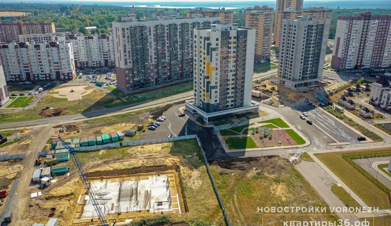 квартира г Воронеж р-н Советский Шилово ЖК «Ласточкино» ул. Острогожская/Коренцова/Ключникова фото 22