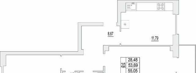 квартира г Псков ул Инженерная 125 Силово-Медведово фото