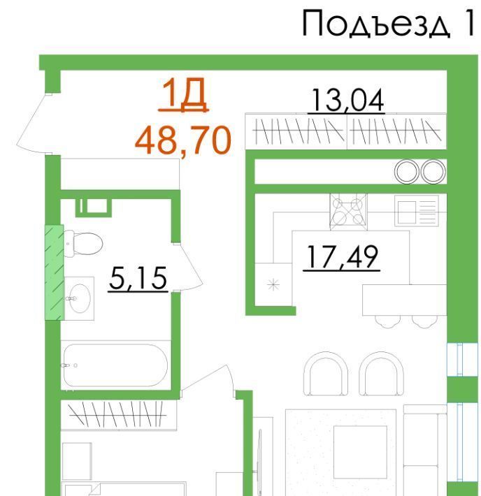 квартира г Астрахань р-н Ленинский ул Аршанская фото 1