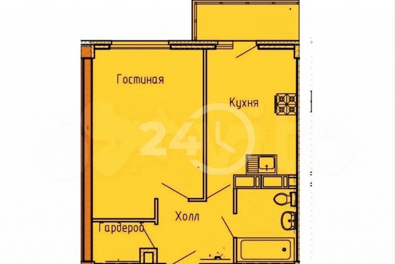 квартира г Пенза р-н Октябрьский ул Генерала Глазунова 6 ЖК «Арбековская застава», Октябрьский район фото 2