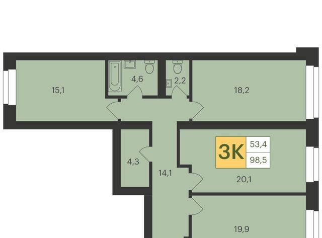 р-н Калининский дом 7к/1 фото