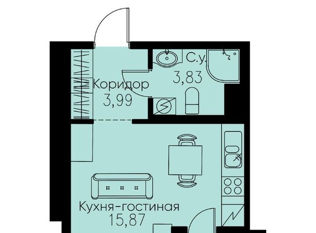 р-н Всеволожский г Кудрово ЖК Айди Кудрово 4 Улица Дыбенко, Заневское городское поселение фото