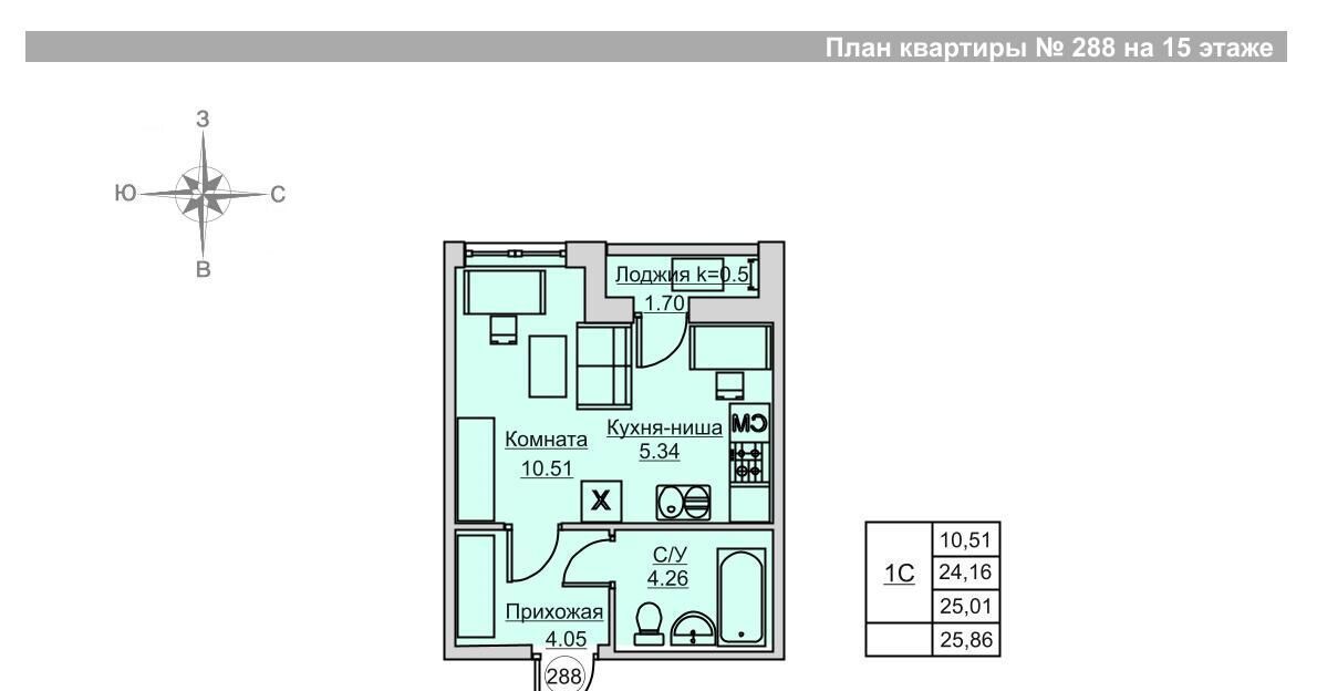 квартира г Ижевск р-н Ленинский ЖК «Лесхозный» фото 1