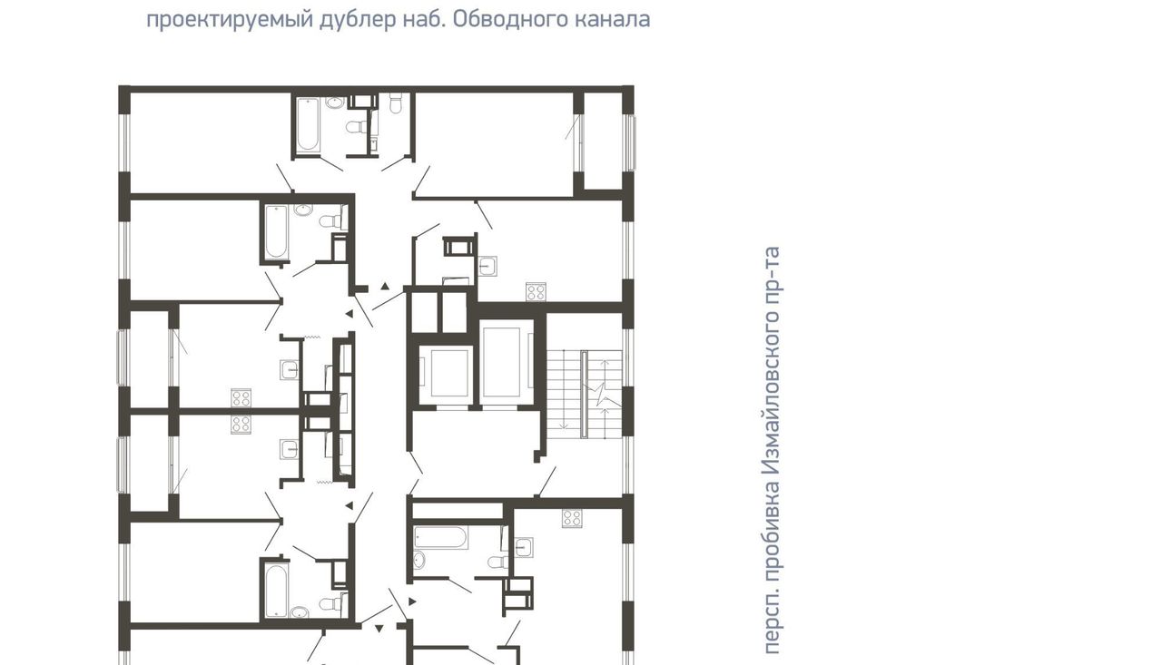 квартира г Санкт-Петербург метро Балтийская ЖК Галактика Измайловское муниципальный округ фото 2