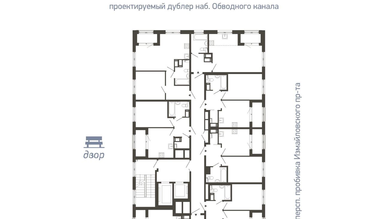 квартира г Санкт-Петербург метро Балтийская ЖК Галактика Измайловское муниципальный округ фото 2