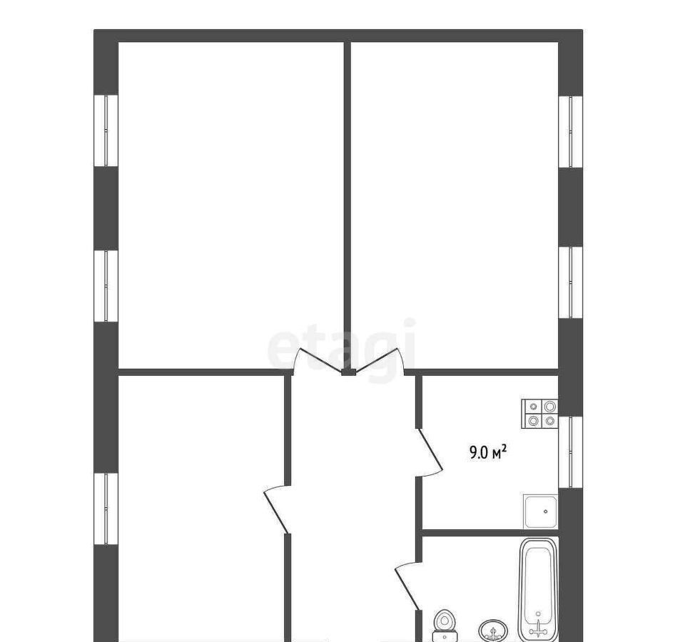 квартира г Грозный ул Сайханова 69 фото 7