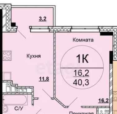 квартира г Ижевск р-н Ленинский Строитель ул Клубная 19 фото 24