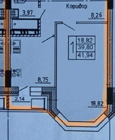 квартира г Воронеж р-н Левобережный Мостозавод ул Ржевская 11 жилой комплекс Чемпион фото 3