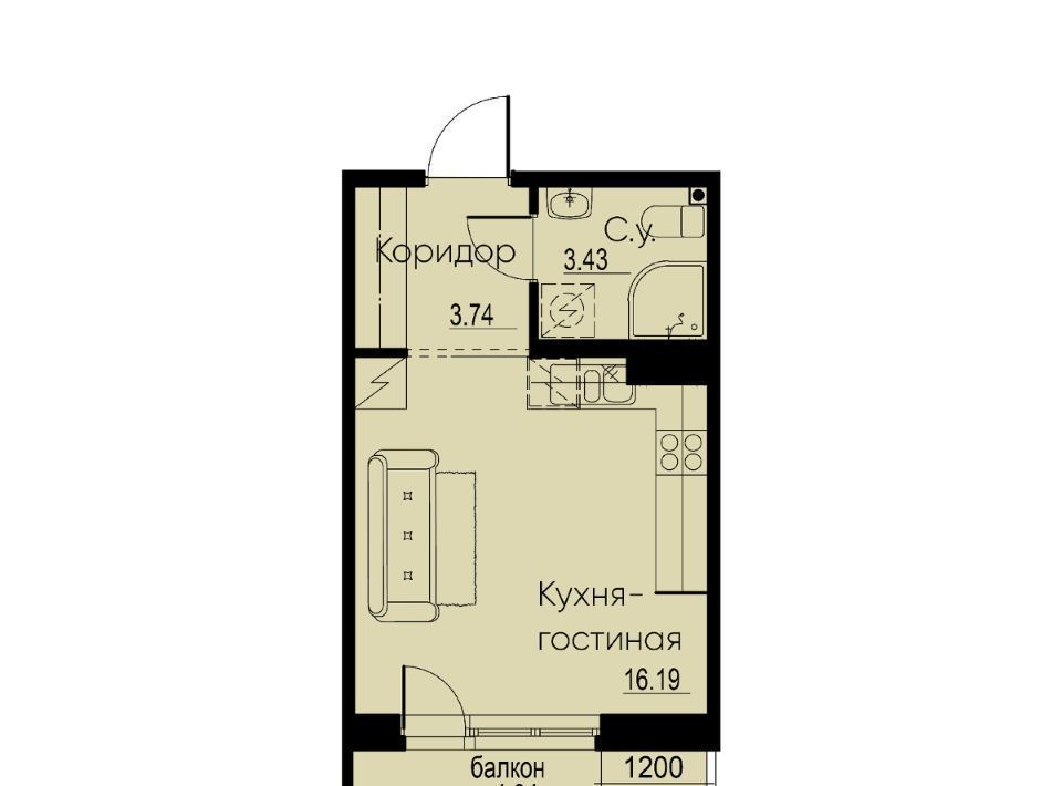 квартира р-н Всеволожский г Мурино ЖК Айди Мурино 2 Девяткино фото 1
