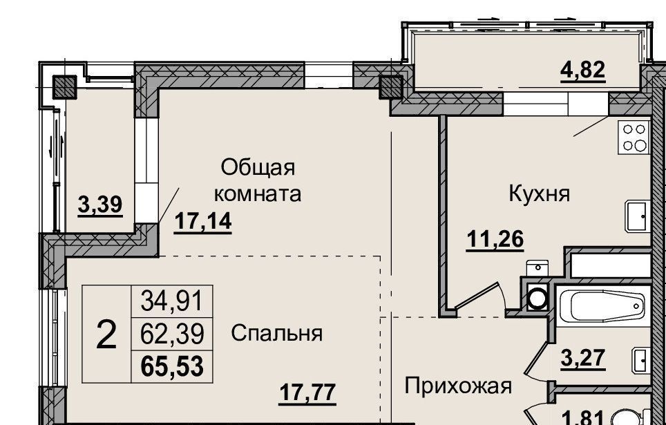 квартира г Якутск ул Автодорожная 31/5 фото 1