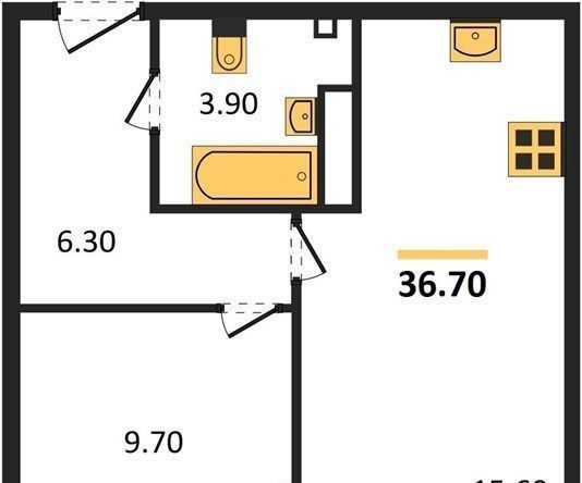 р-н Прикубанский дом 2к/17 фото