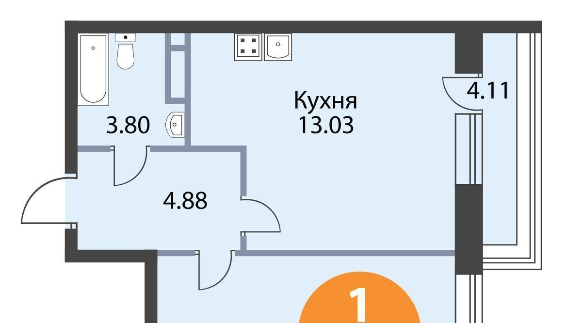 квартира р-н Всеволожский д Скотное ул Рождественская 2 Агалатовское с/пос, Парнас фото 1