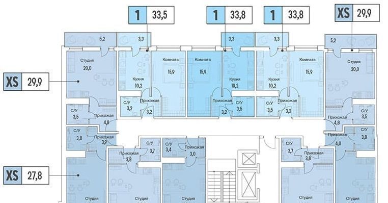 квартира г Москва п Сосенское п Коммунарка ул Фитарёвская 6 метро Прокшино фото 2