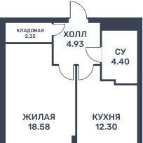 квартира г Верхняя Пышма ЖК Садовый Проспект Космонавтов фото 1