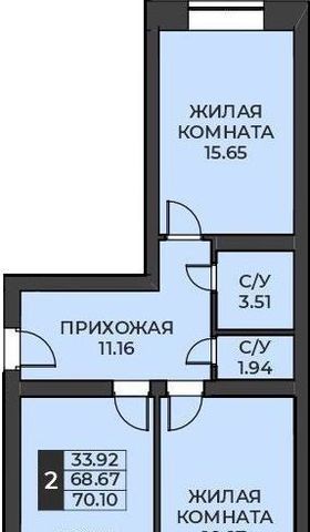 квартира г Оренбург р-н Ленинский ул Ильи Глазунова 11 фото