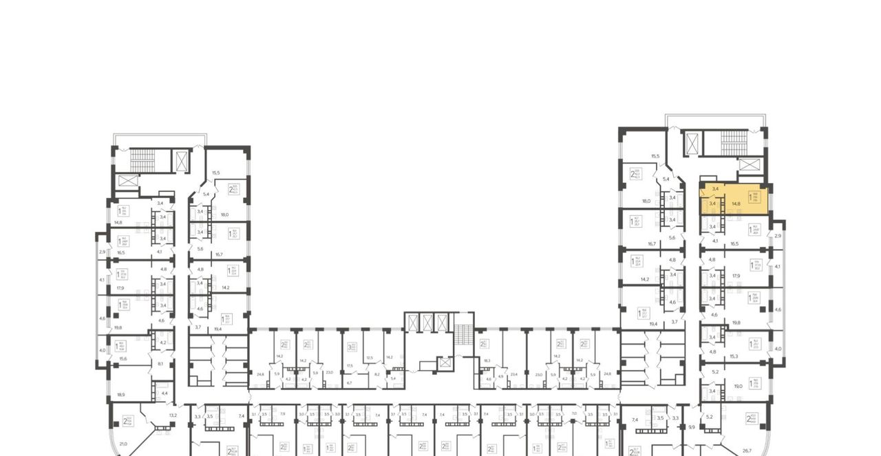 квартира г Краснодар р-н Карасунский ул Уральская 75/6 фото 2