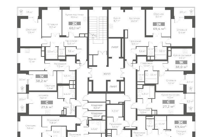 квартира г Тюмень р-н Калининский ул Интернациональная 197г фото 1