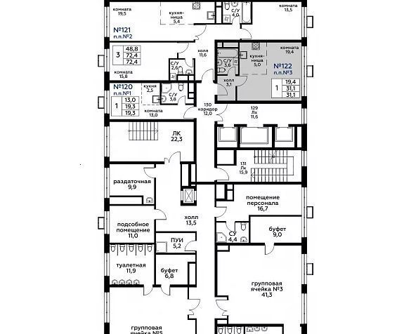 квартира г Москва метро Зорге ул 3-я Хорошёвская 3к/1 вл 19с фото 2